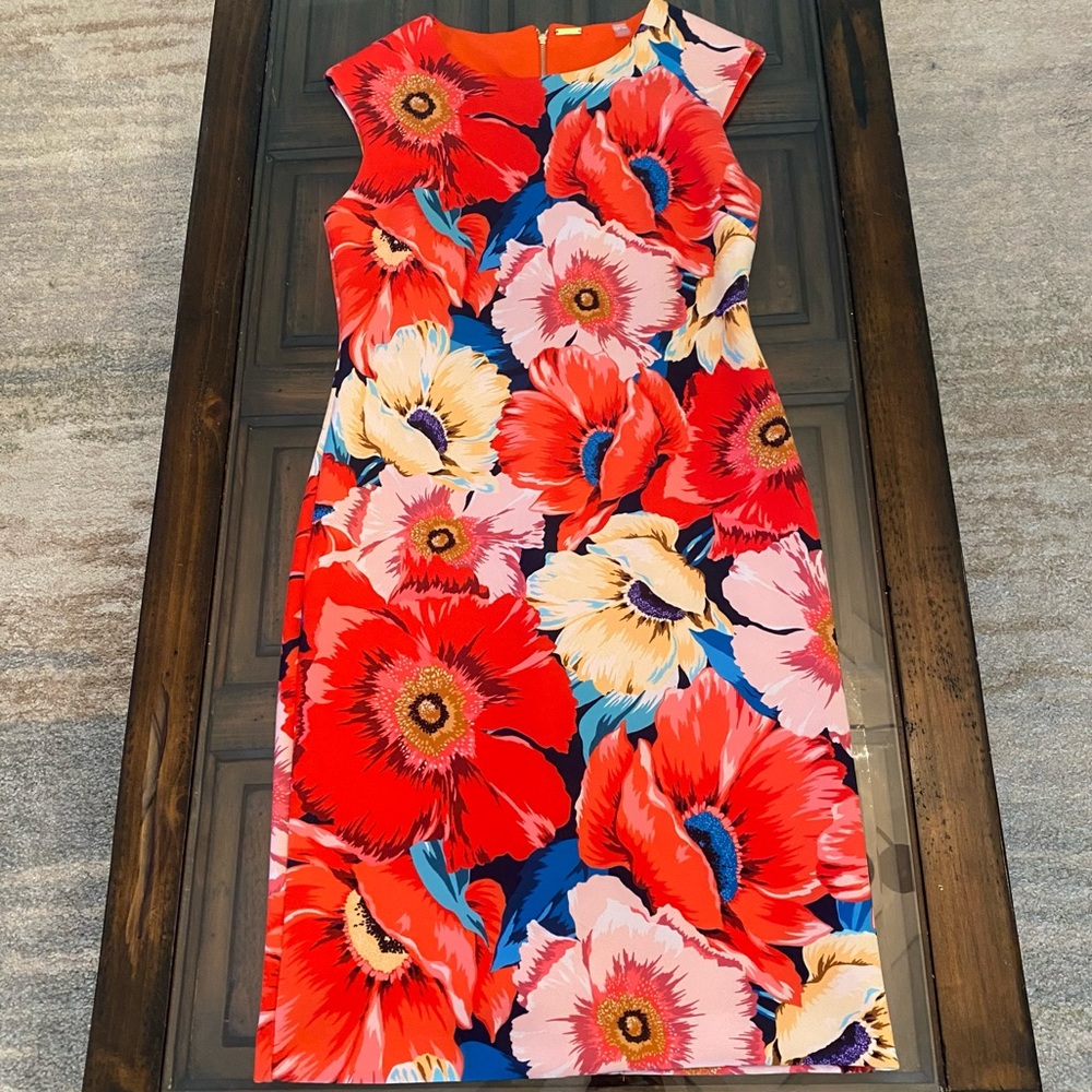T Tahari Floral Dress